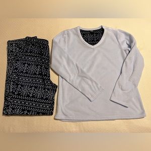 Fashion By Mirabeau Women's size  Medium  Grey pj’s  lounge set